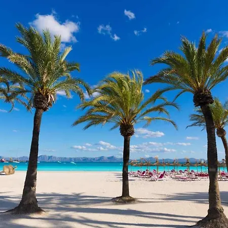 Bonito Con Piscina A 500m De La Playa * Port de Alcudia (Mallorca)